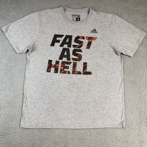 Adidas Shirt Mens Large‎ Gray Athletic Minimal To-Go Tee Logo Graphic Spell Out